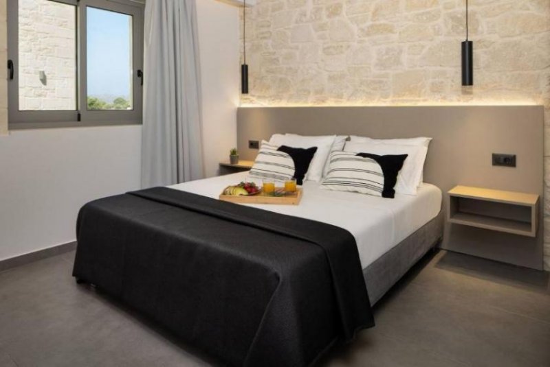 Agios Onoufrios Kreta, Agios Onoufrios: Elegante Villa aus weißem Stein mit Meerblick zu verkaufen Haus kaufen